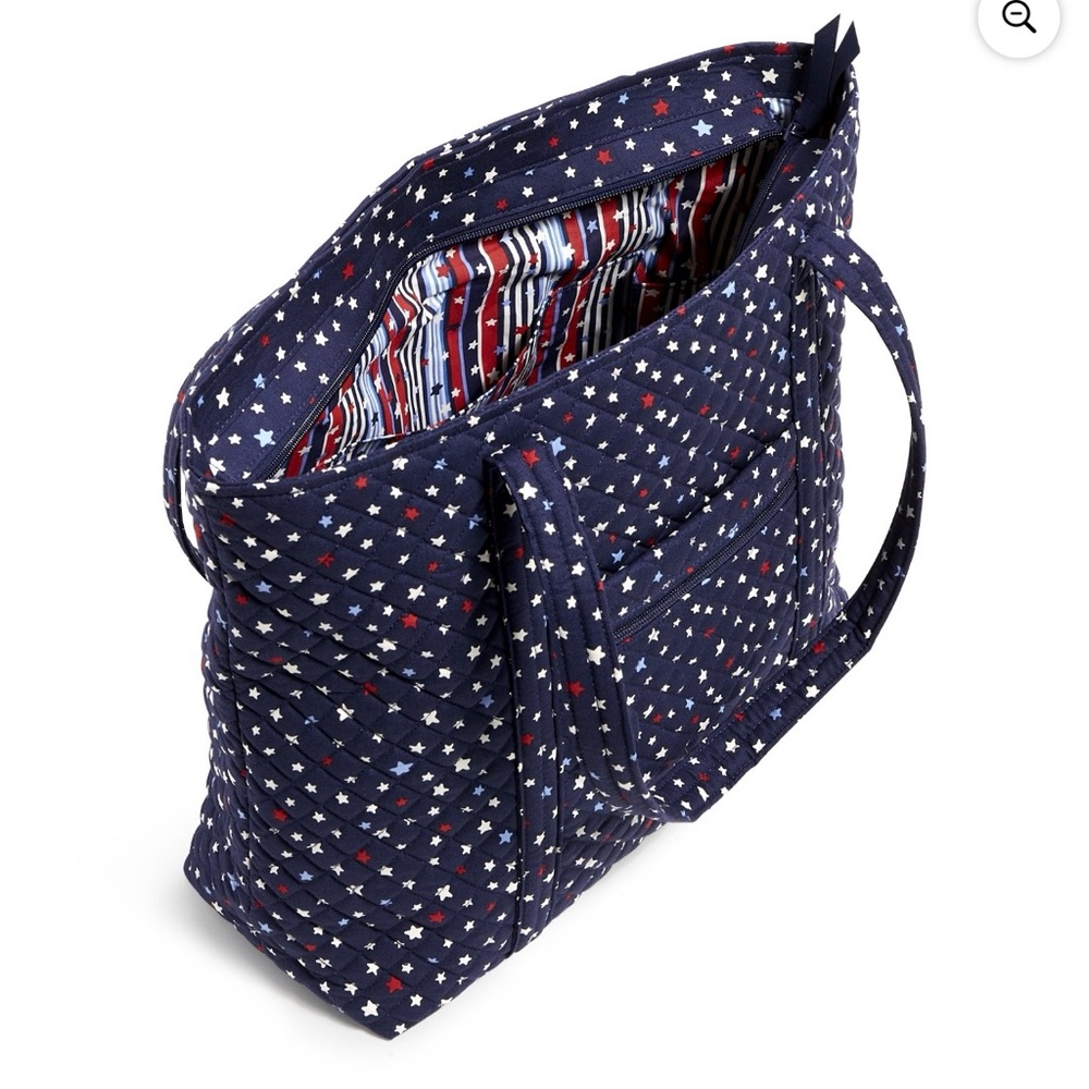 Vera Bradley Summer Stars tote bag purse - Picture 7 of 9